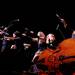 Caravan of Thieves point to the audience for their participation during the 35th Annual Ann Arbor Folk Festival at Hill Auditorium on Saturday, Jan. 28. Chris Asadian | AnnArbor.com